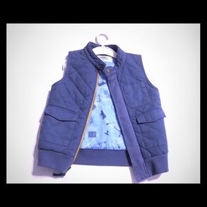 Genuine Kids From Oshkosh Boys Blue Vest 3t